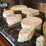 plateau de fromages à Morgny à l'Auberge de la Forêt