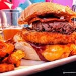 Hamburger : Le Burger Road-66 au Denver, au Havre, un american diner.